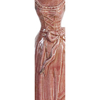 Princess Look Mannequin In Brick Red Finish - BM145818