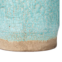 BM154128 Pale Beautiful Ceramic Vase In Blue