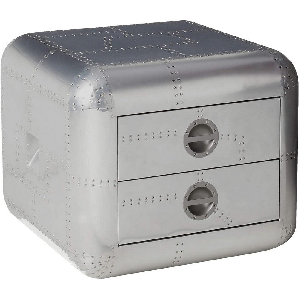 Brancaster End Table, Aluminum - AMF-82182