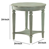 Fordon End Table, Antiqued Green - BM154597