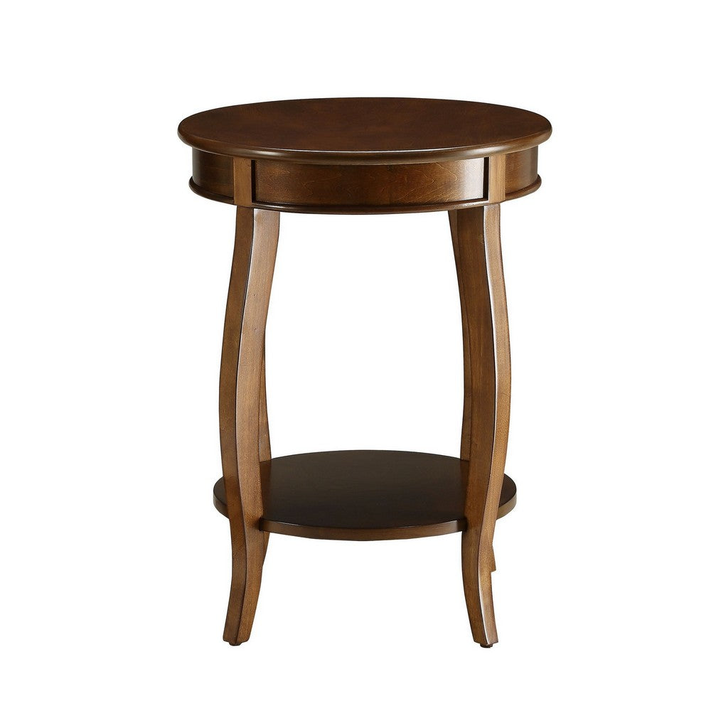 Amiable Side Table, Walnut brown - AMF-82789