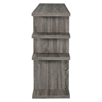 BM159056 Contemporary Wooden Bookcase, Gray