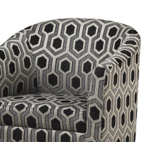 BM159250 Space Adorner Accent Chair, Gray/Black