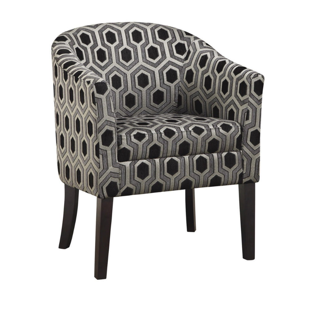 BM159250 Space Adorner Accent Chair, Gray/Black