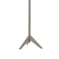 BM159260 Well-made Metal Coat Rack with Six Pegs, Gray