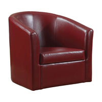 BM159276 Slickly Compact Accent Chair, Red