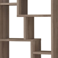 BM159405 Multiple Cubed Rectangular Bookcase, Gray