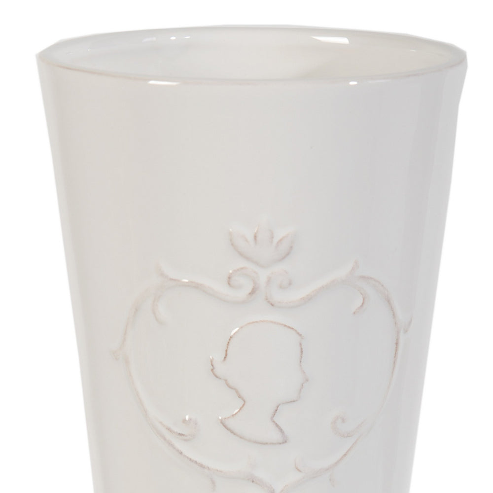 BM165665 Trophy snowy Vase ,White