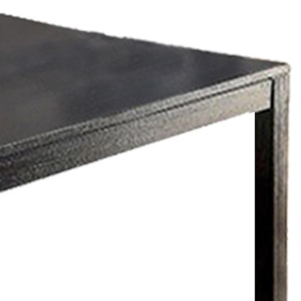 Wooden Dining Table Set Of 5, Black and Gray - FOA-CM3175T-5PK