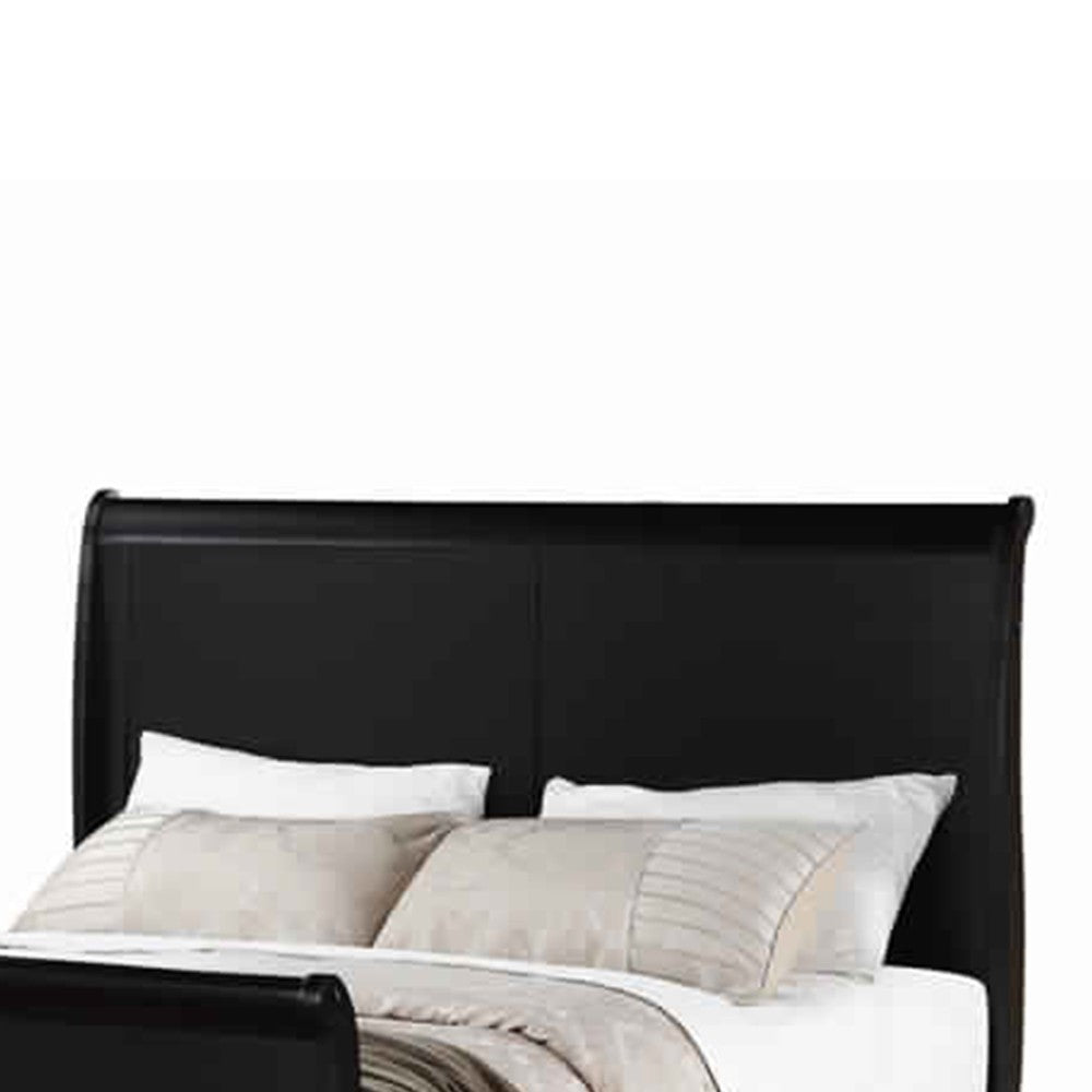 Classy Twin Bed,Black
