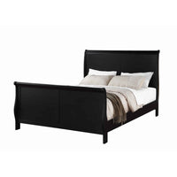Classy Twin Bed,Black - PDX-F9230T