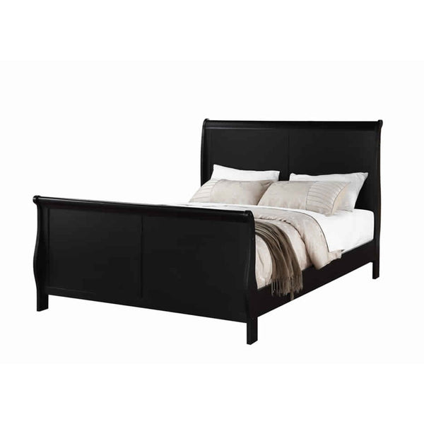 Classy Twin Bed,Black - PDX-F9230T