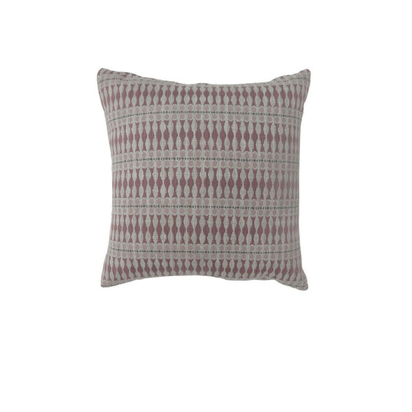 Contemporary Style Simple Traditionally Designed Set of 2 Throw Pillows, Red - FOA-PL6030RD-L-2PK
