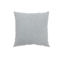 Contemporary Style Small Diagonal Patterned Set of 2 Throw Pillows, Blue - FOA-PL6037BL-S-2PK