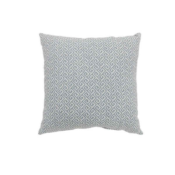 Contemporary Style Small Diagonal Patterned Set of 2 Throw Pillows, Blue - FOA-PL6037BL-S-2PK