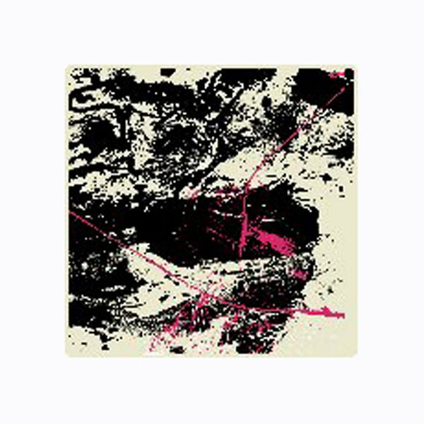 Square Shaped Wooden Wall Art with Abstract Printing, Black and White - BM205841