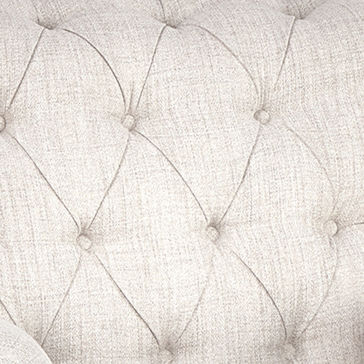 Wooden Accent Chair with Fabric and Faux Leather Upholstery,Gray and Cream  - BM207164