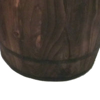 Traditional Old School Wooden Decor Barrels, Set of Two, Brown - BM210387