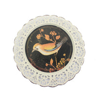 4 Piece Transitional Plate Design Wall Decor with Nature Theme, Multicolor - BM211057