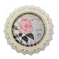 4 Piece Transitional Plate Design Wall Decor with Nature Theme, Multicolor - BM211057