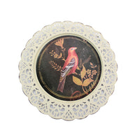 4 Piece Transitional Plate Design Wall Decor with Nature Theme, Multicolor - BM211057