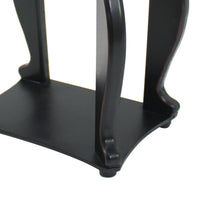 Table Top Organizer with 1 Drawer and 1 Bottom Shelf, Black - BM217291