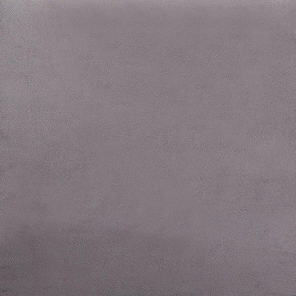 Leatherette Platform Style California King Bed with Tapered Block Feet,Gray - BM217425