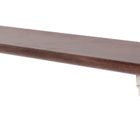 Traditional Wooden Wall Mounted Display Shelf, Brown - BM218408