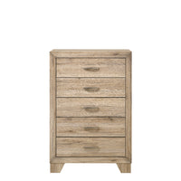 Wooden Chest with 5 Storage Drawers, Brown - BM218579