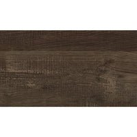 5 Drawer Rustic Wooden Chest with Block Legs Support, Brown  - BM219070