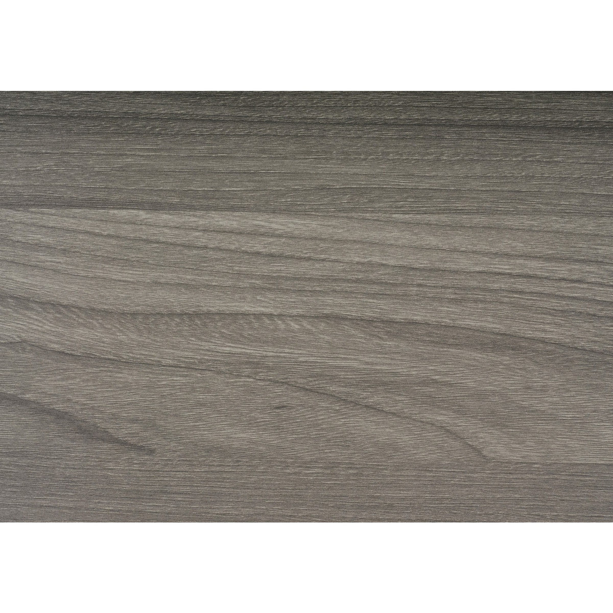 Square Wooden Frame Mirror with Grain Details, Dark Gray and Silver  - BM220082