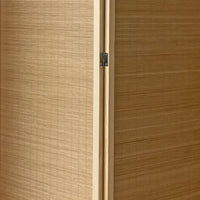 4 Panel Bamboo Shade Roll Room Divider, Natural Brown - BM220192