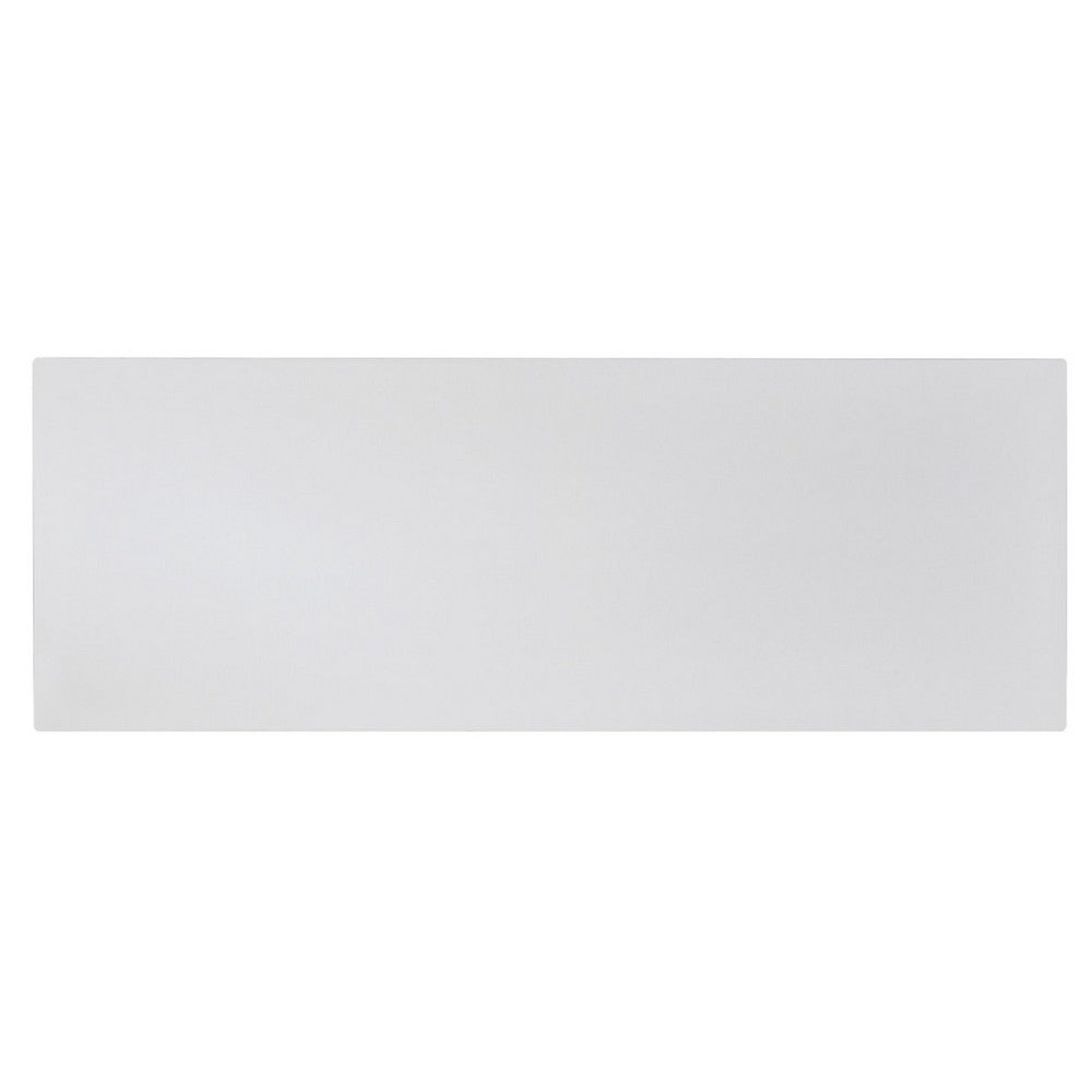 1 Drawer Counter Height Table with Backless Stools,Set of 4,White and Gray - BM220895