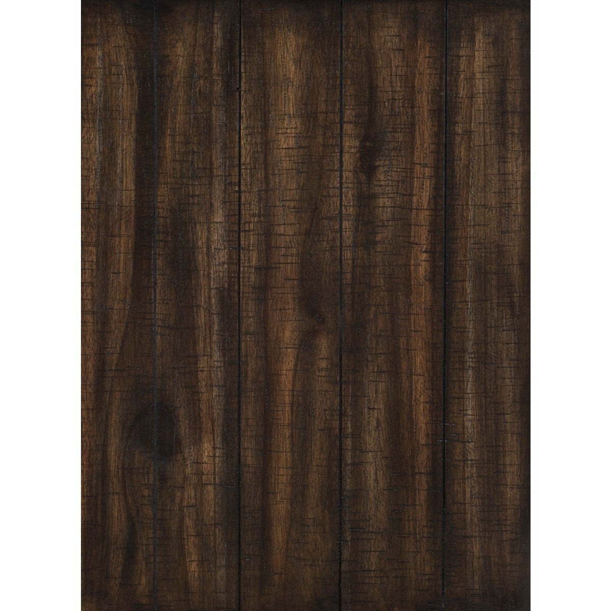 Wooden Square Mirror with Molded Details and Bevelled Edges, Brown  - BM222701