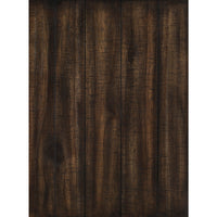 Wooden Square Mirror with Molded Details and Bevelled Edges, Brown  - BM222701