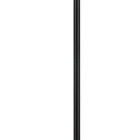 Metal Round 3 Way Floor Lamp with Spider Type Shade, Dark Bronze
