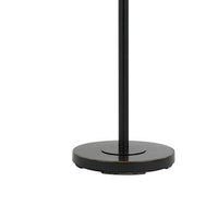 Metal Round 3 Way Floor Lamp with Spider Type Shade, Dark Bronze
