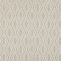 Rectangular Polypropylene Rug with Geometric Pattern, Medium, Beige - BM227544