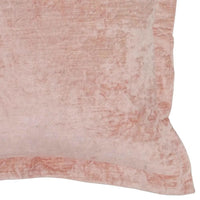 22 X 22" Fabric Throw Pillow with Flanged Edges, Pink By Casagear Home