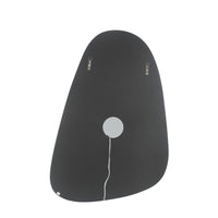 Irregular Beveled Wall Mirror with Touch Led, Silver - BM232516