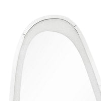 Irregular Beveled Wall Mirror with Touch Led, Silver - BM232516
