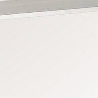 Modern Mirror with Rectangular Frame an Molded Details, White - BM232904