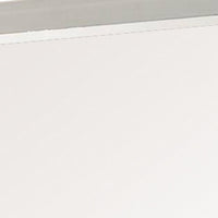 Modern Mirror with Rectangular Frame an Molded Details, White - BM232904