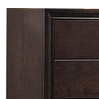 Transitional Wooden Chest with Five Spacious Drawers, Brown - BM233162