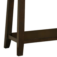 Wooden Console Table with One Open Shelf, Brown - BM233168