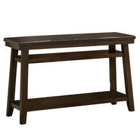 Wooden Console Table with One Open Shelf, Brown - BM233168