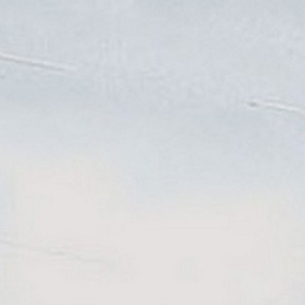 Plank Top Aluminum Patio Table with Flared Legs, White - BM233798