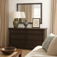 38 Transitional Style Square Wooden Frame Mirror, Gray - BM235478