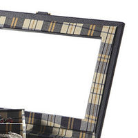 Jewelry Case with Multiple Slots and Removable Watch Cushions, Black  - BM240885