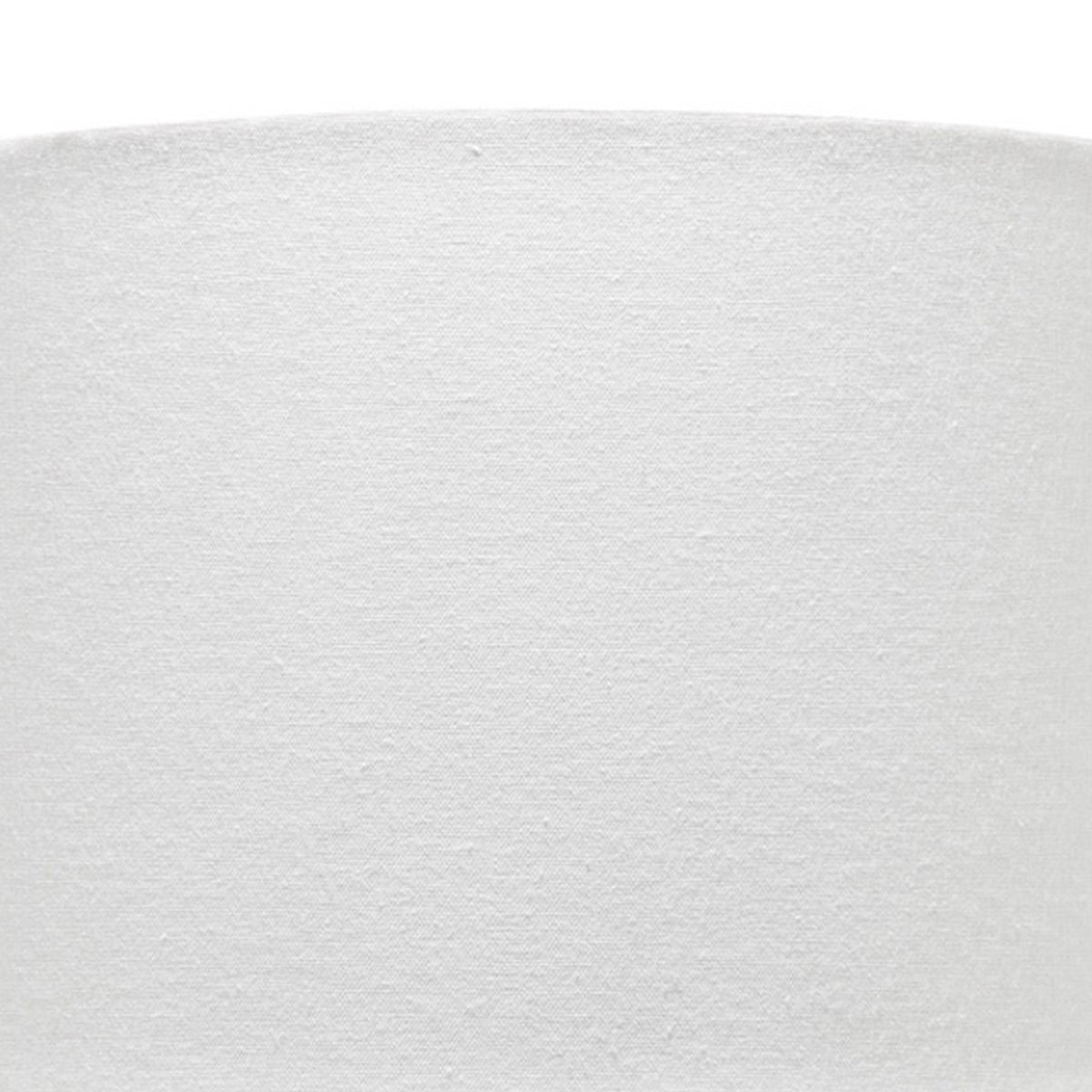 Table Lamp with Brushed Ceramic Body and Fabric Shade, Cream  - BM241121